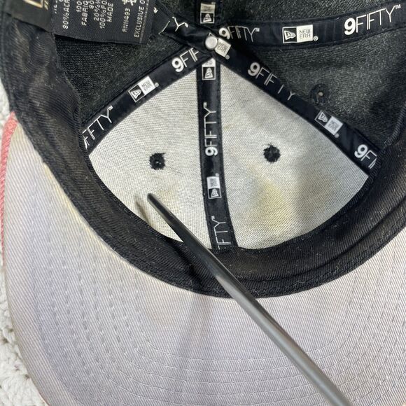 Chicago Bulls Hat Cap Adult Snapback Gray Red Basketball Hardwood Classic Men - Picture 12 of 14